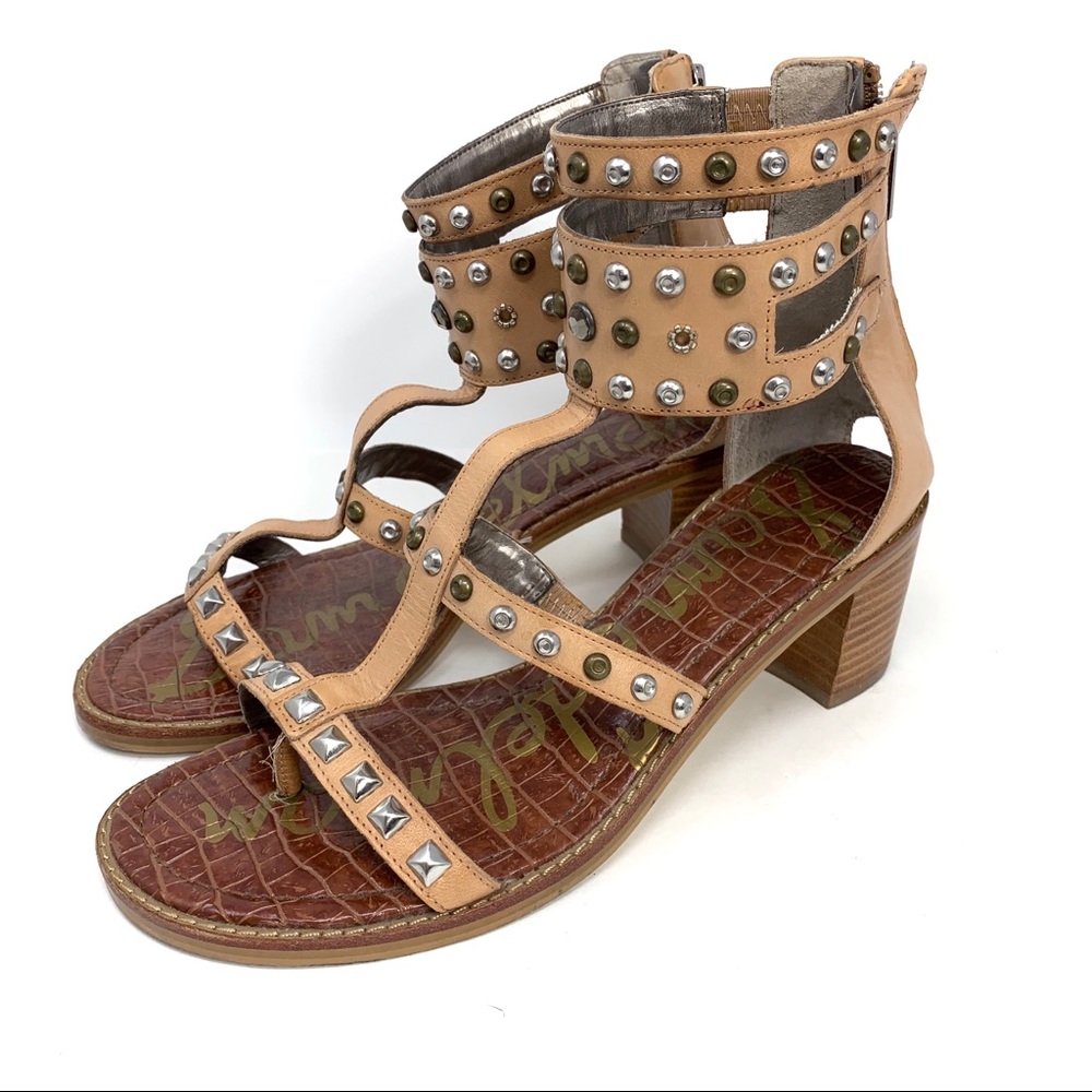 Sam Edelman Dion Studded Sandal Heels